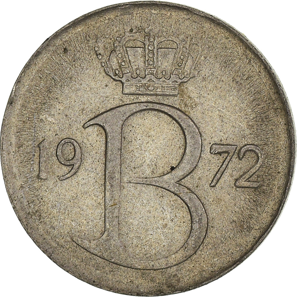 Monnaie, Belgique, 25 Centimes, 1972