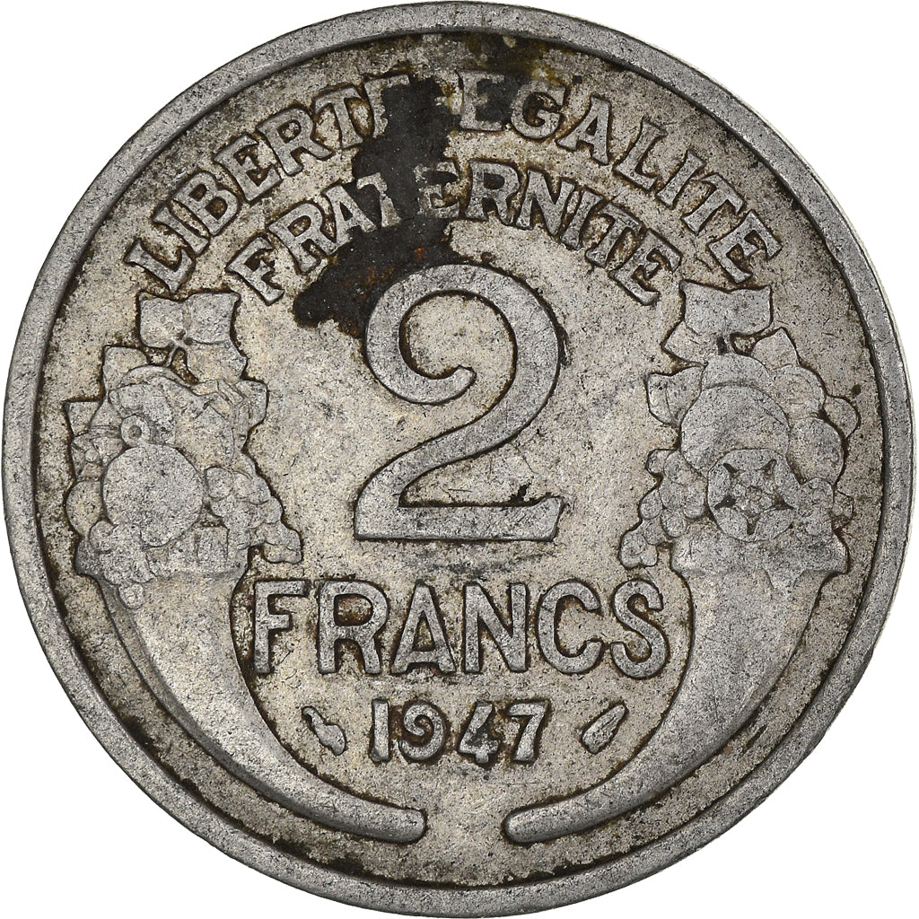 Coin, France, 2 Francs, 1947