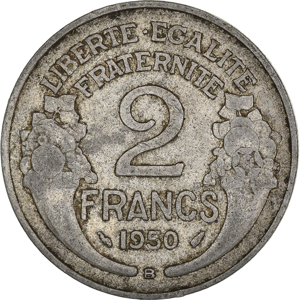 Coin, France, 2 Francs, 1950