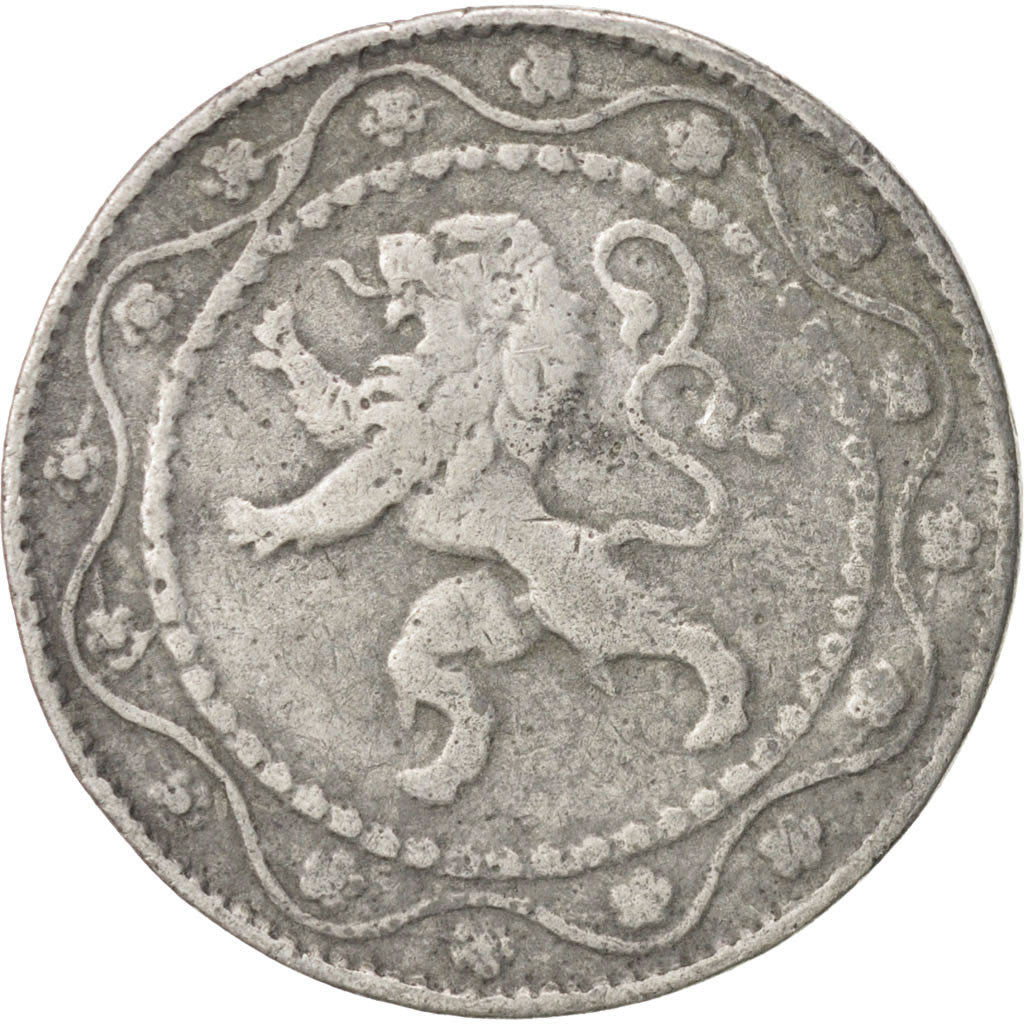 Belgium, 25 Centimes, 1916, VF(30-35), Zinc, KM:82