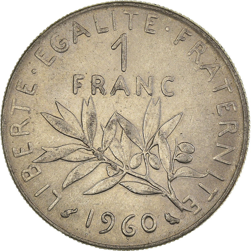 Coin, France, Franc, 1960