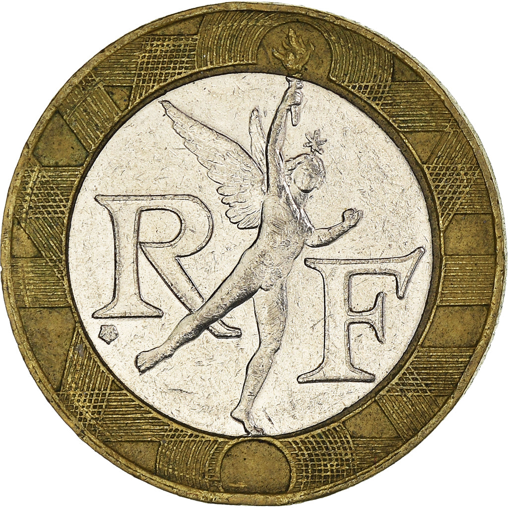 Coin, France, 10 Francs, 1991