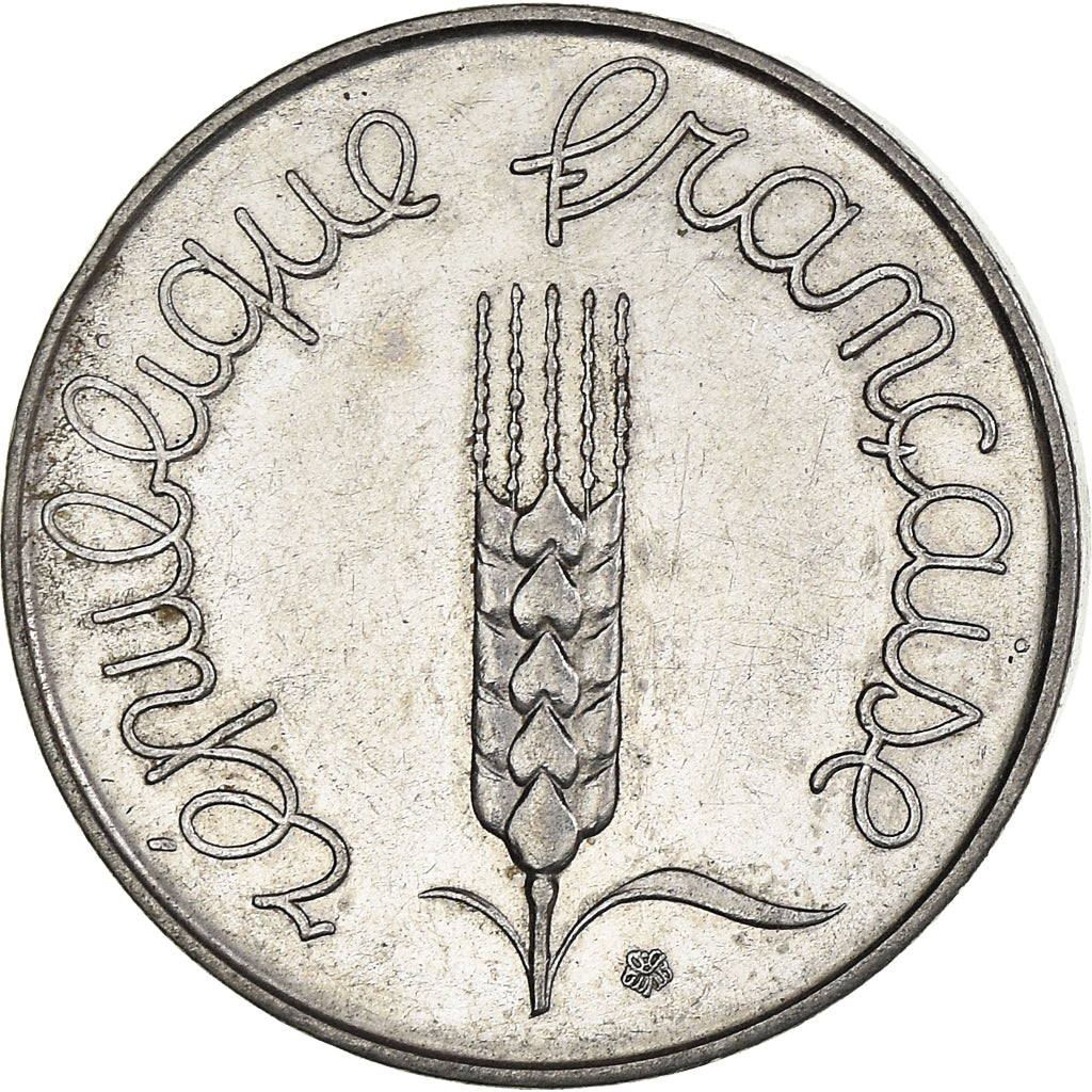 Moeda, França, 5 Centimes, 1963