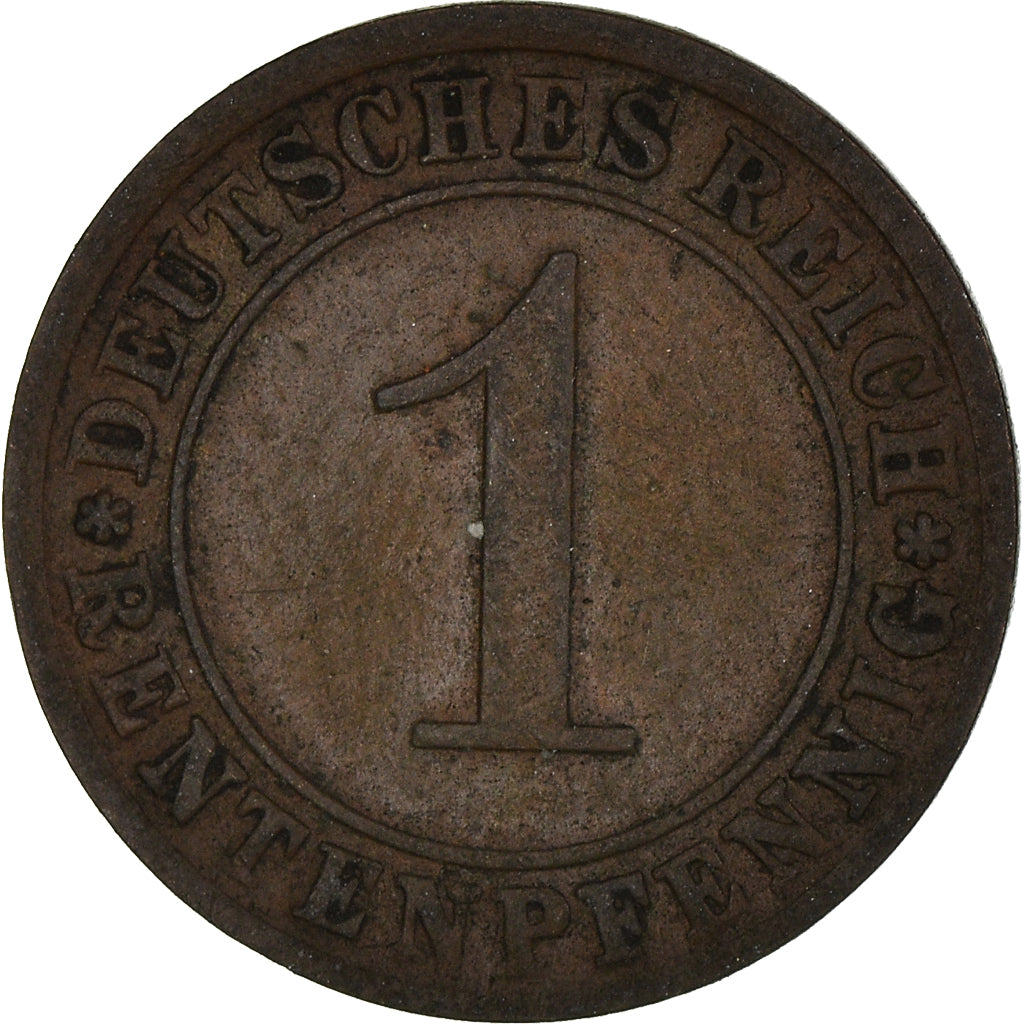 Münze, Deutschland, Weimarer Republik, Rentenpfennig, 1924