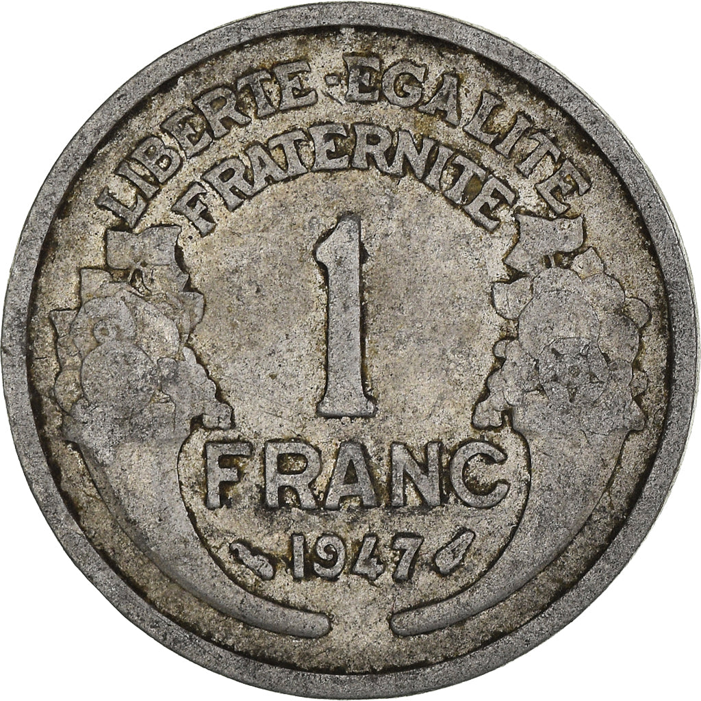 Monnaie, France, Franc, 1947