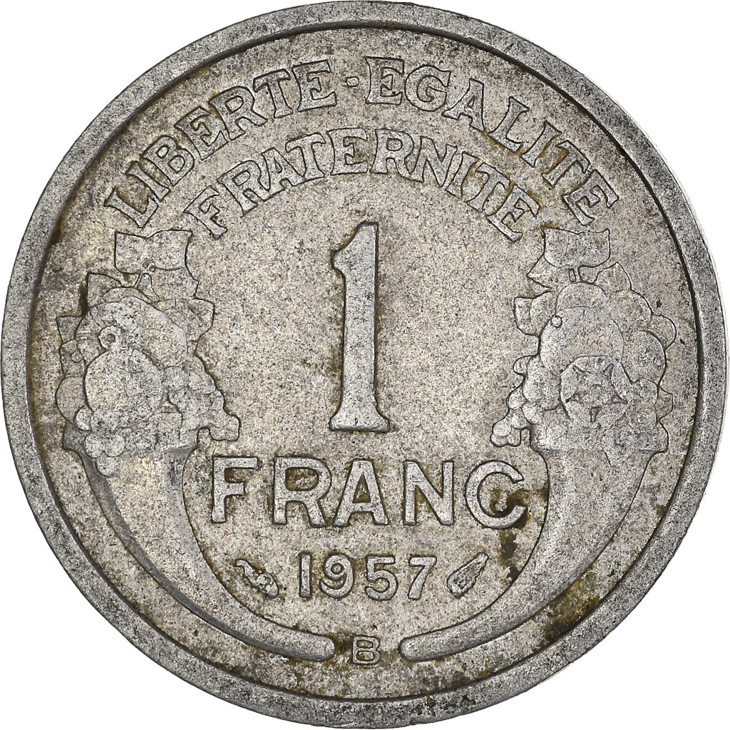 Moeda, França, Franc, 1957