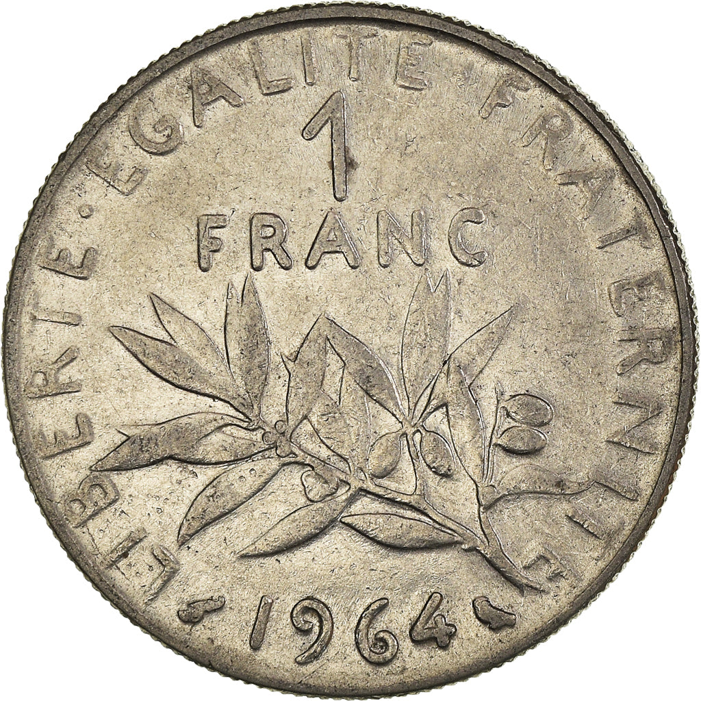 Münze, Frankreich, Franc, 1964
