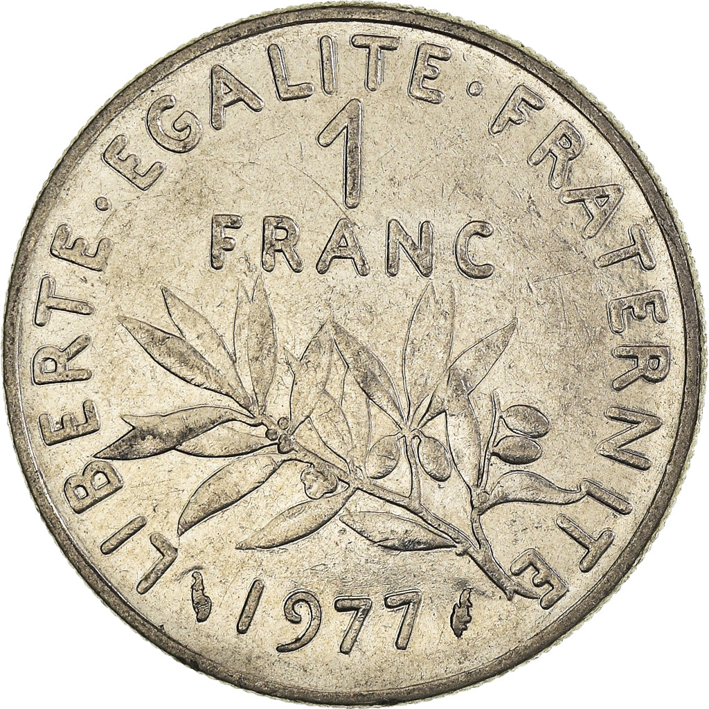Coin, France, Franc, 1977