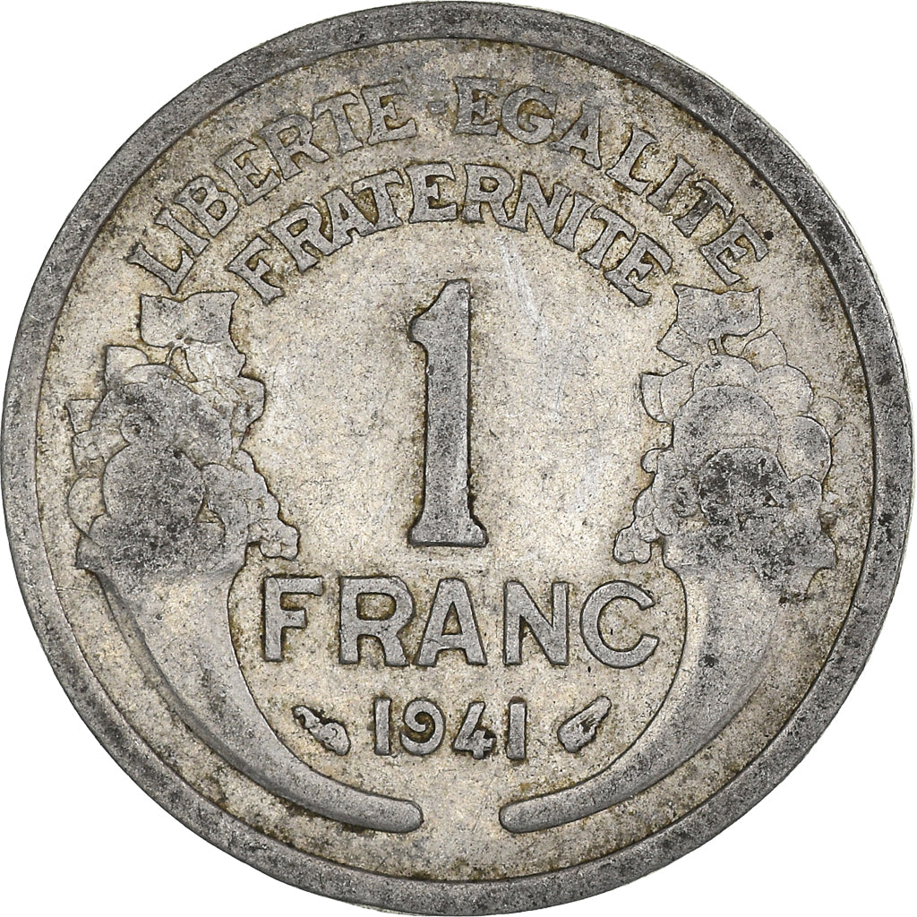 Münze, Frankreich, Franc, 1941