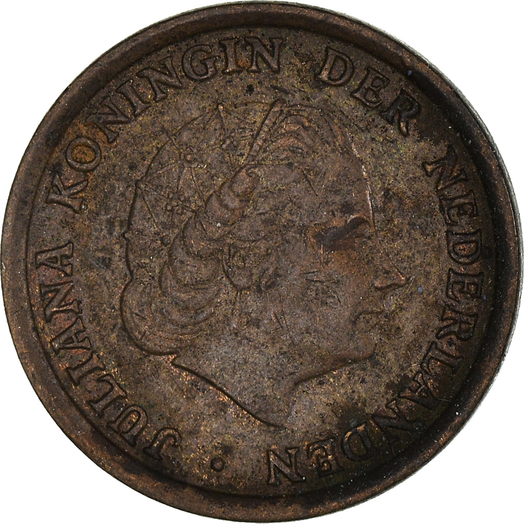 Munten, Nederland, Cent, 1958