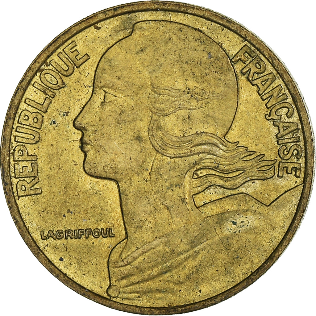 Coin, France, 5 Centimes, 1993