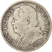 ITALIAN STATES, PAPAL STATES, Pius IX, Lira, 1868, Roma, VF(30-35), Silver, K...