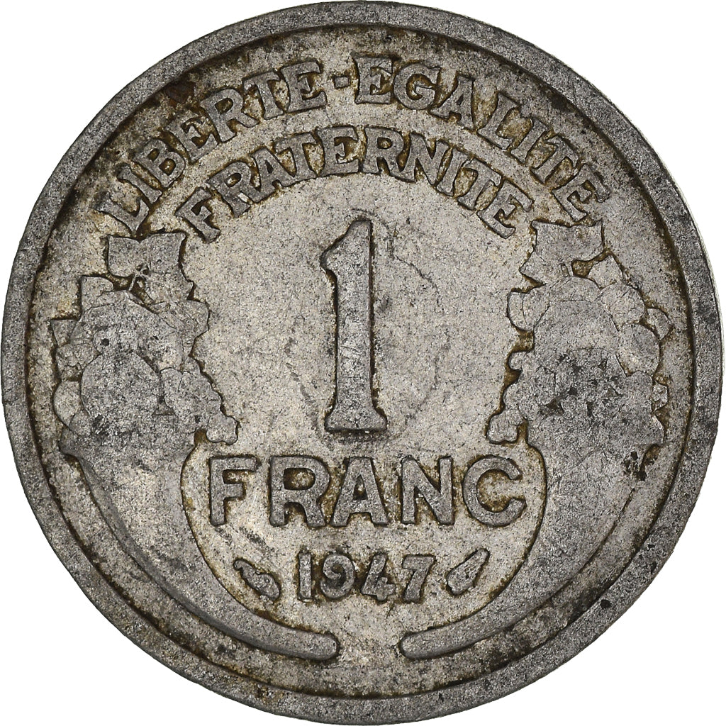 Moneta, Francja, Franc, 1947