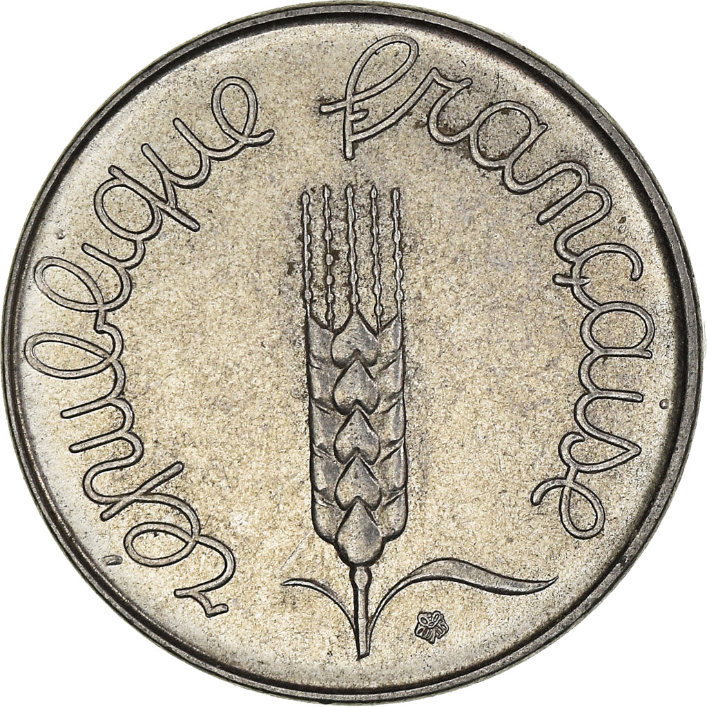 Moneda, Francia, 5 Centimes, 1962