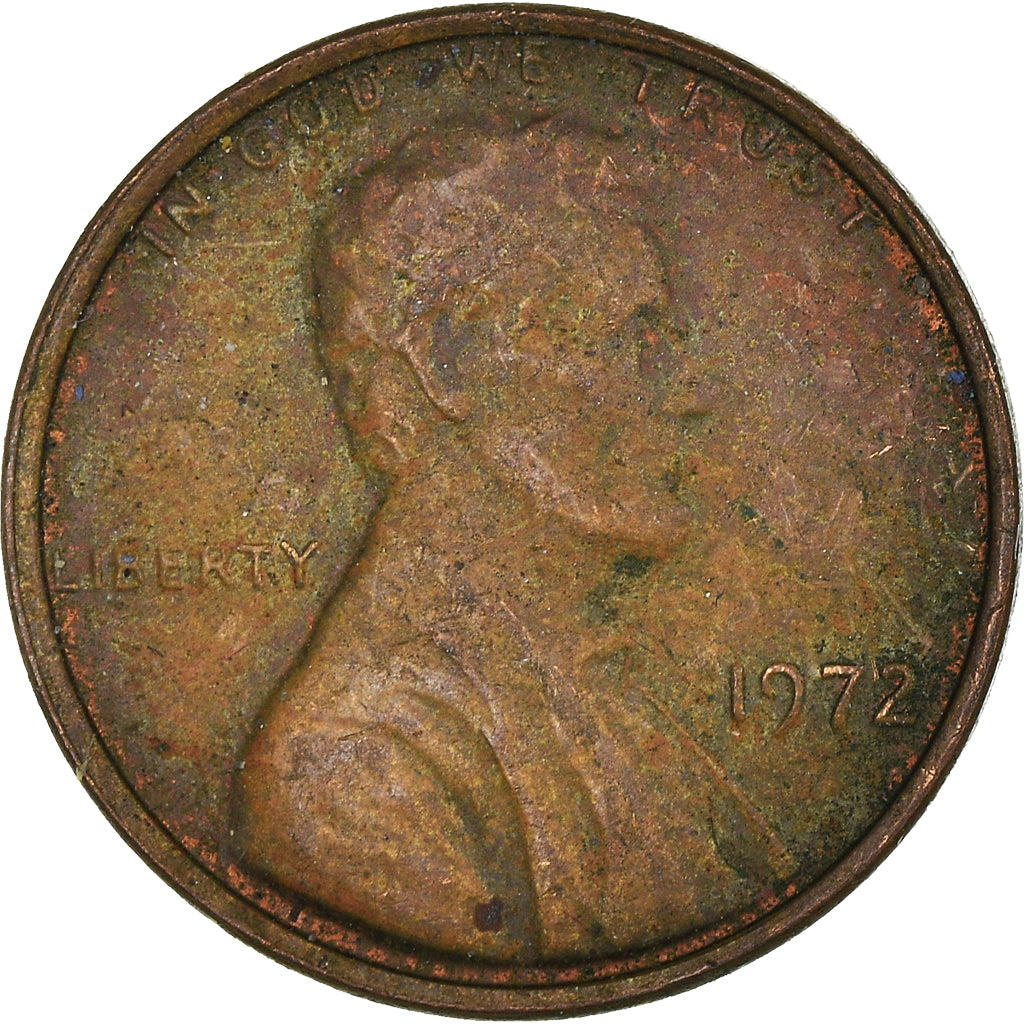 Moneta, Stati Uniti, Cent, 1972