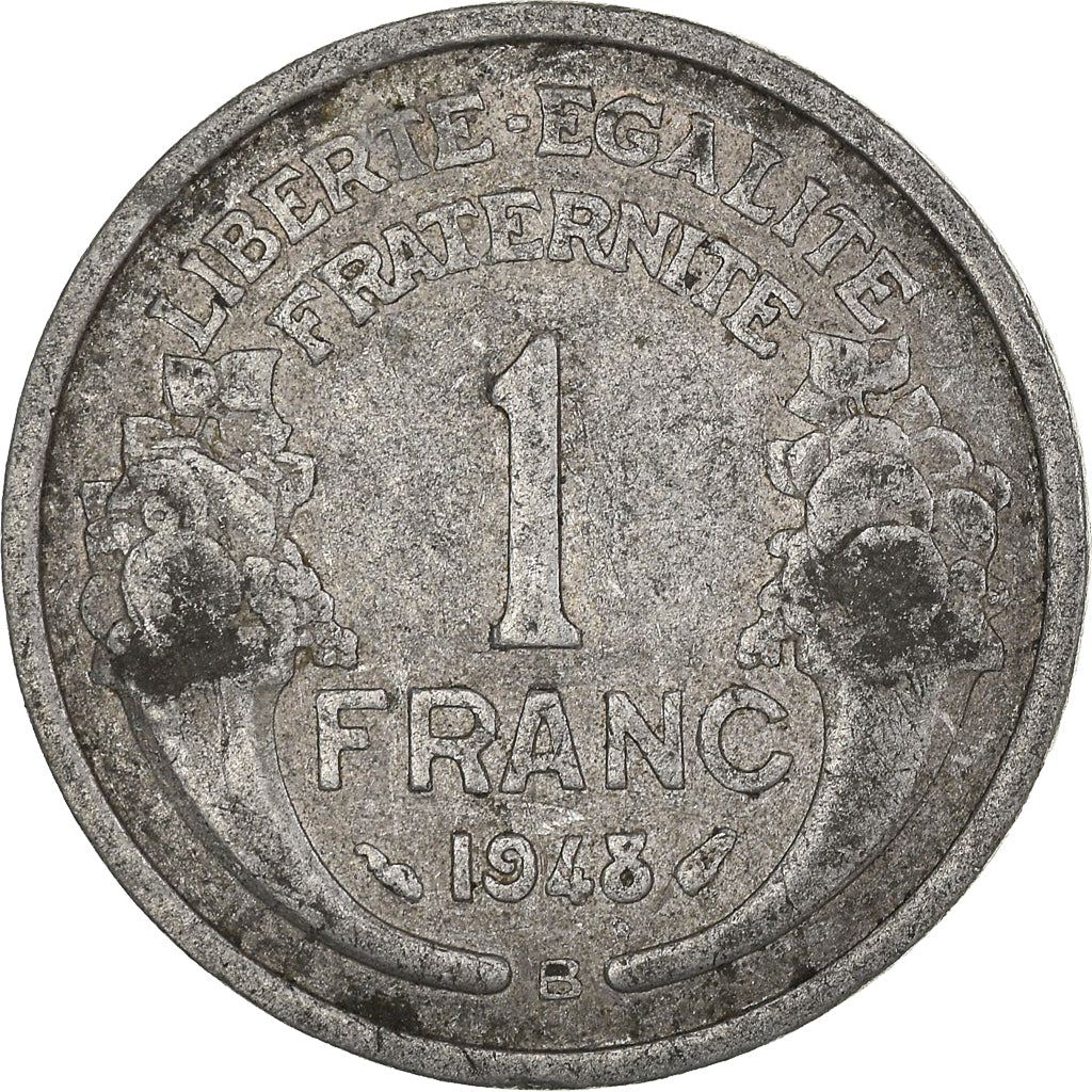 Moneta, Francja, Franc, 1948