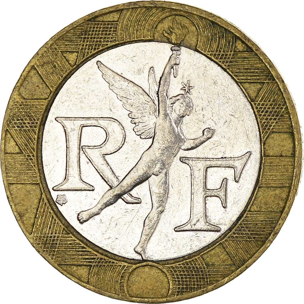 Münze, Frankreich, 10 Francs, 1991