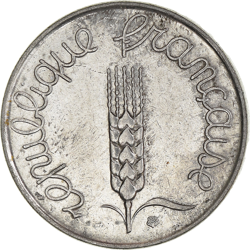 Moeda, França, 5 Centimes, 1961