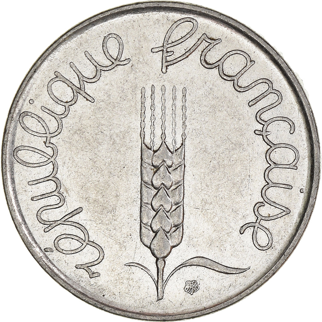 Moeda, França, 5 Centimes, 1961