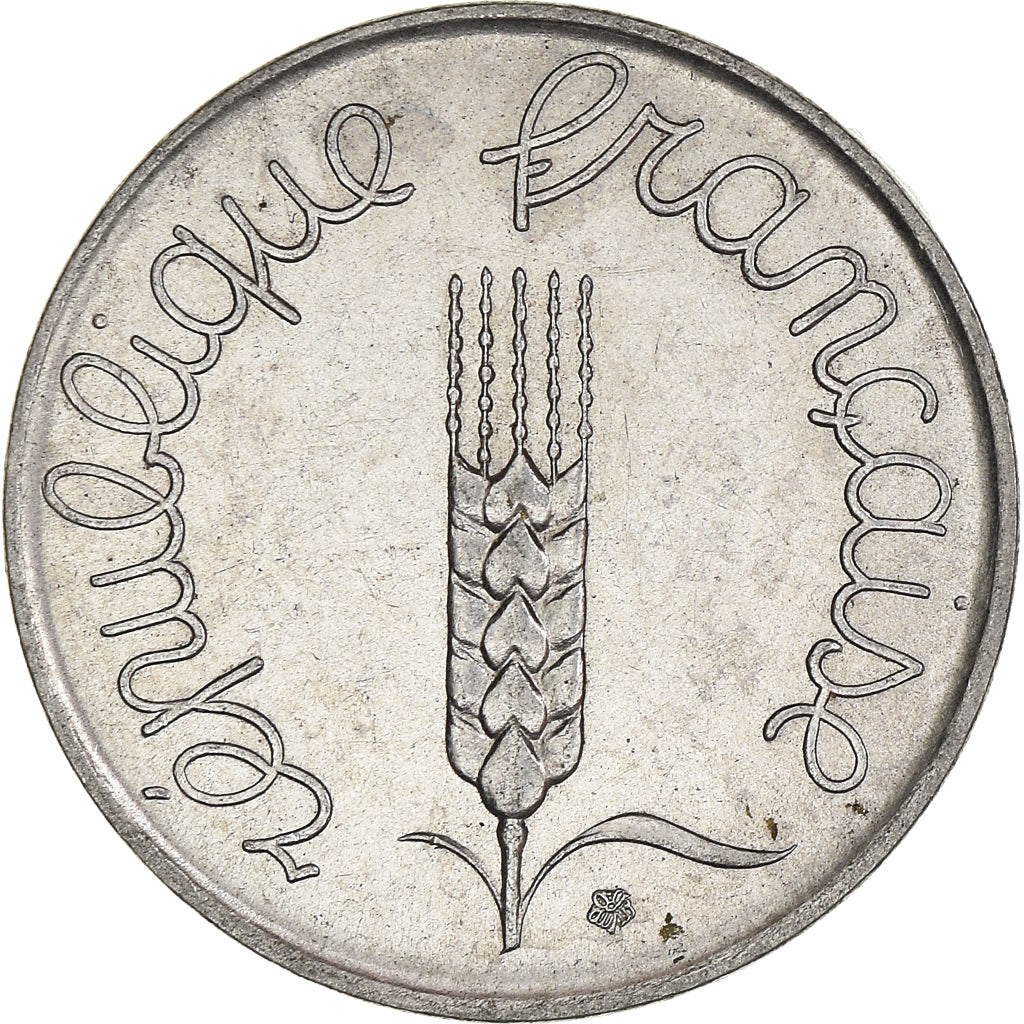 Moeda, França, 5 Centimes, 1961