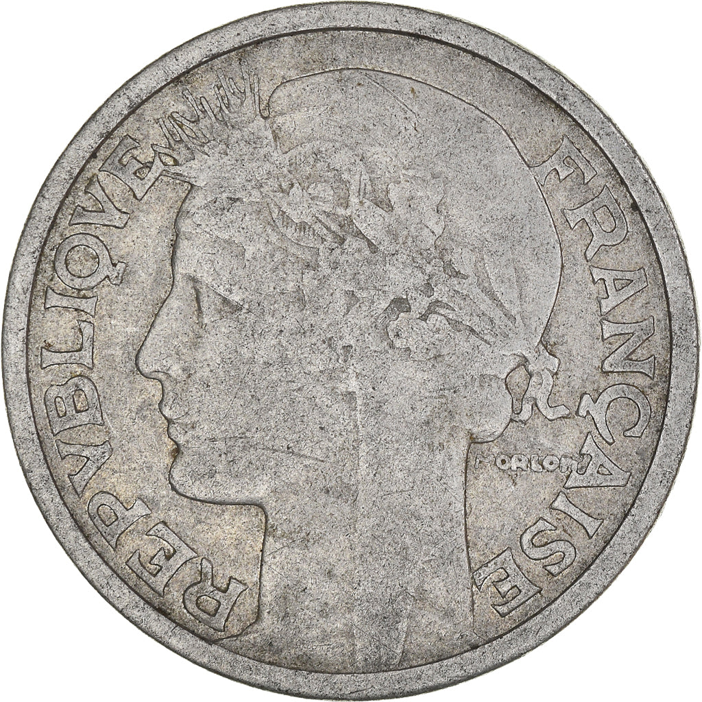 Moneta, Francia, 2 Francs, 1949