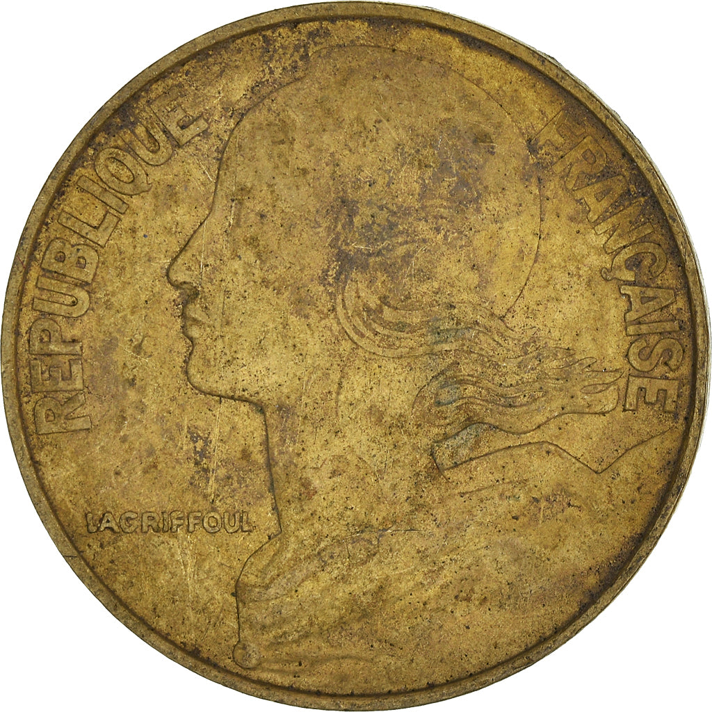 Moneta, Francia, 20 Centimes, 1982