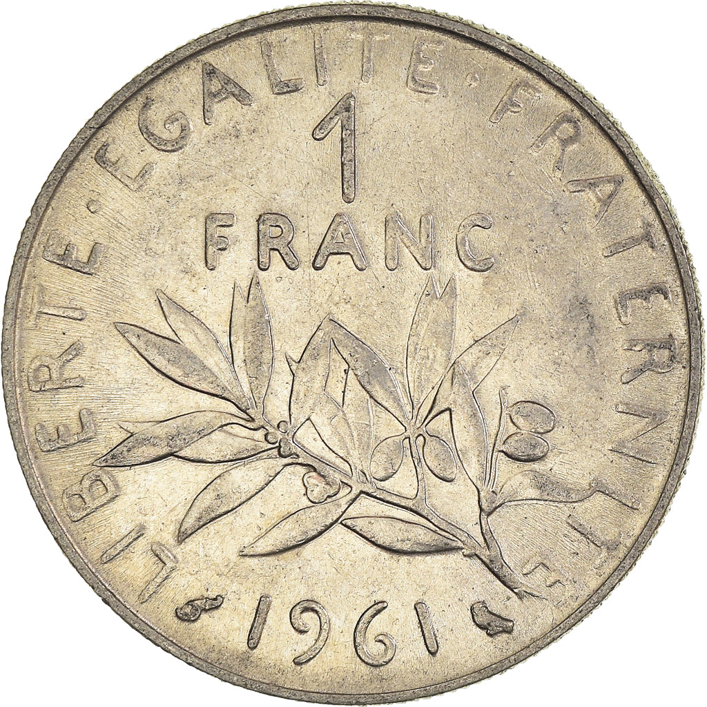 Monnaie, France, Franc, 1961