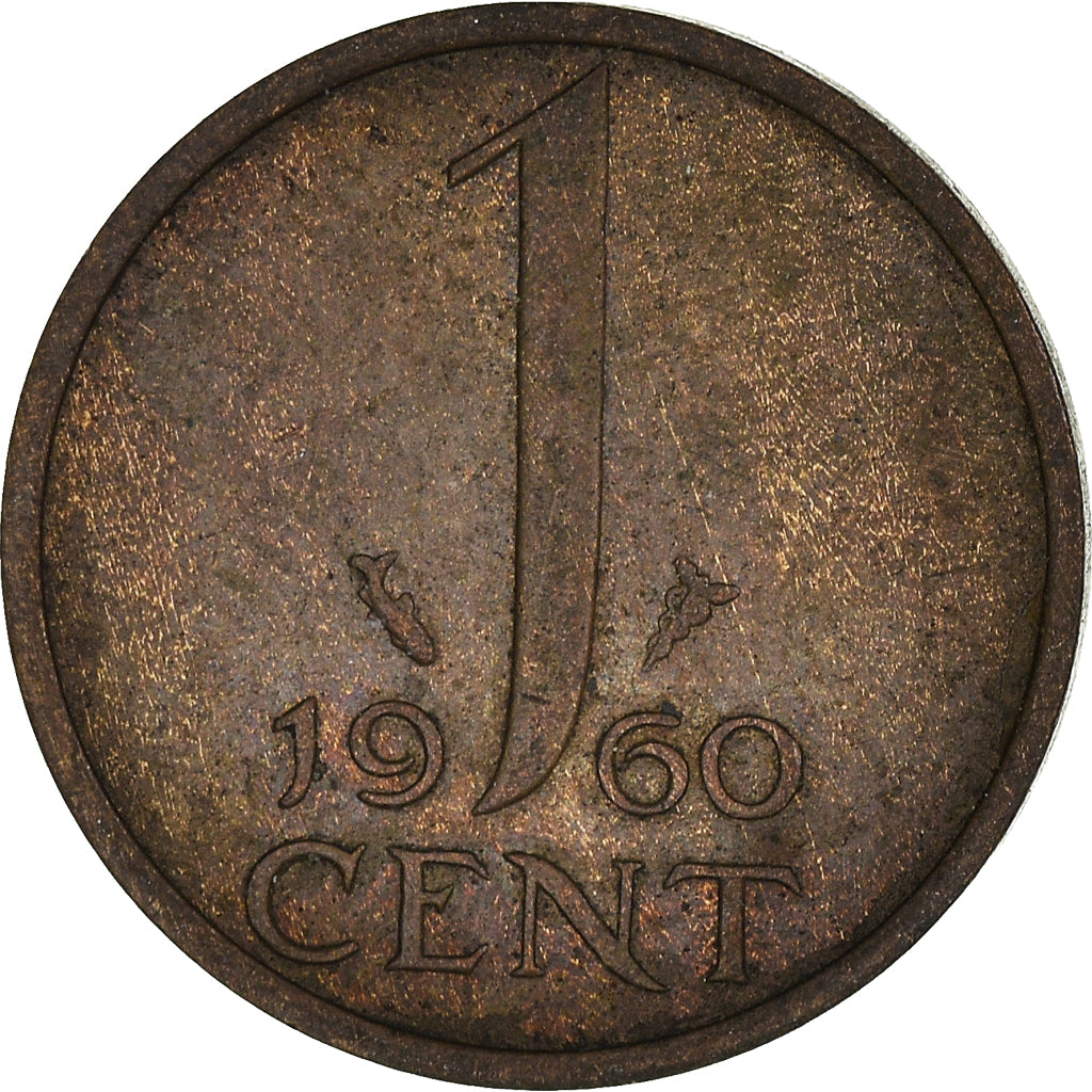 Münze, Niederlande, Cent, 1960
