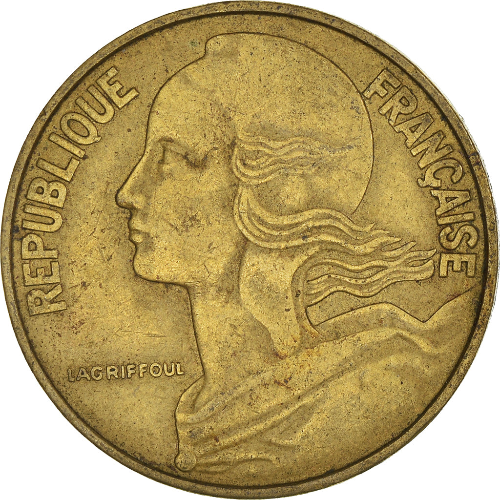 Moneta, Francia, 20 Centimes, 1967