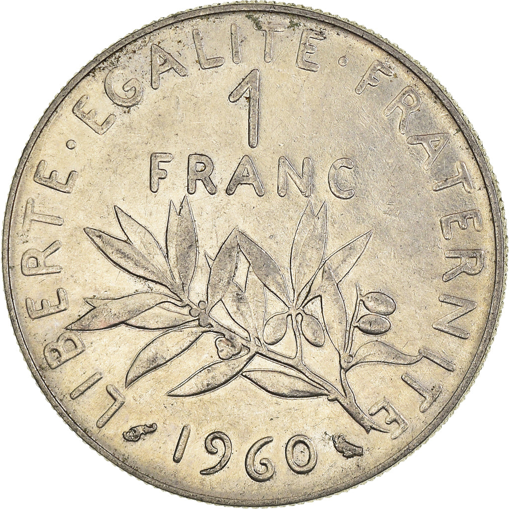 Coin, France, Franc, 1960