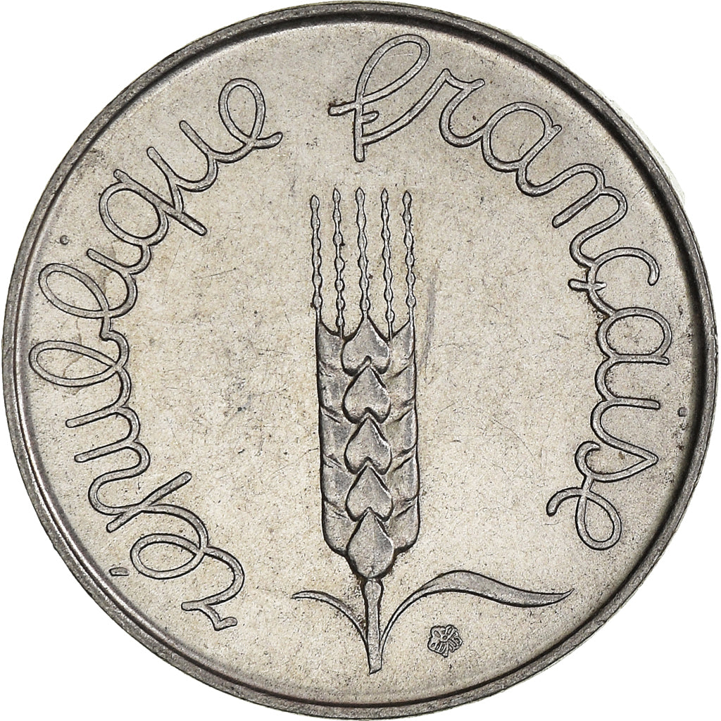 Moeda, França, 5 Centimes, 1963