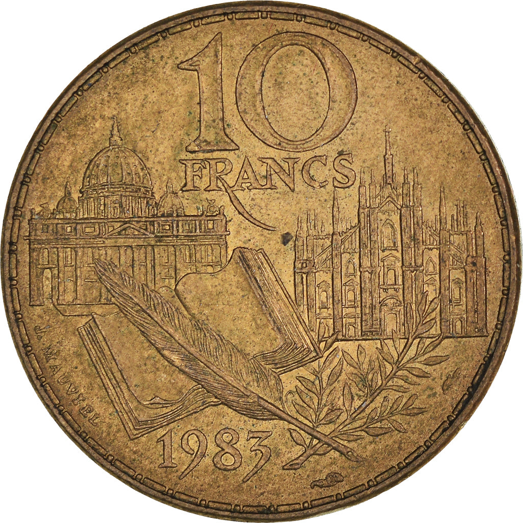 Münze, Frankreich, 10 Francs, 1983
