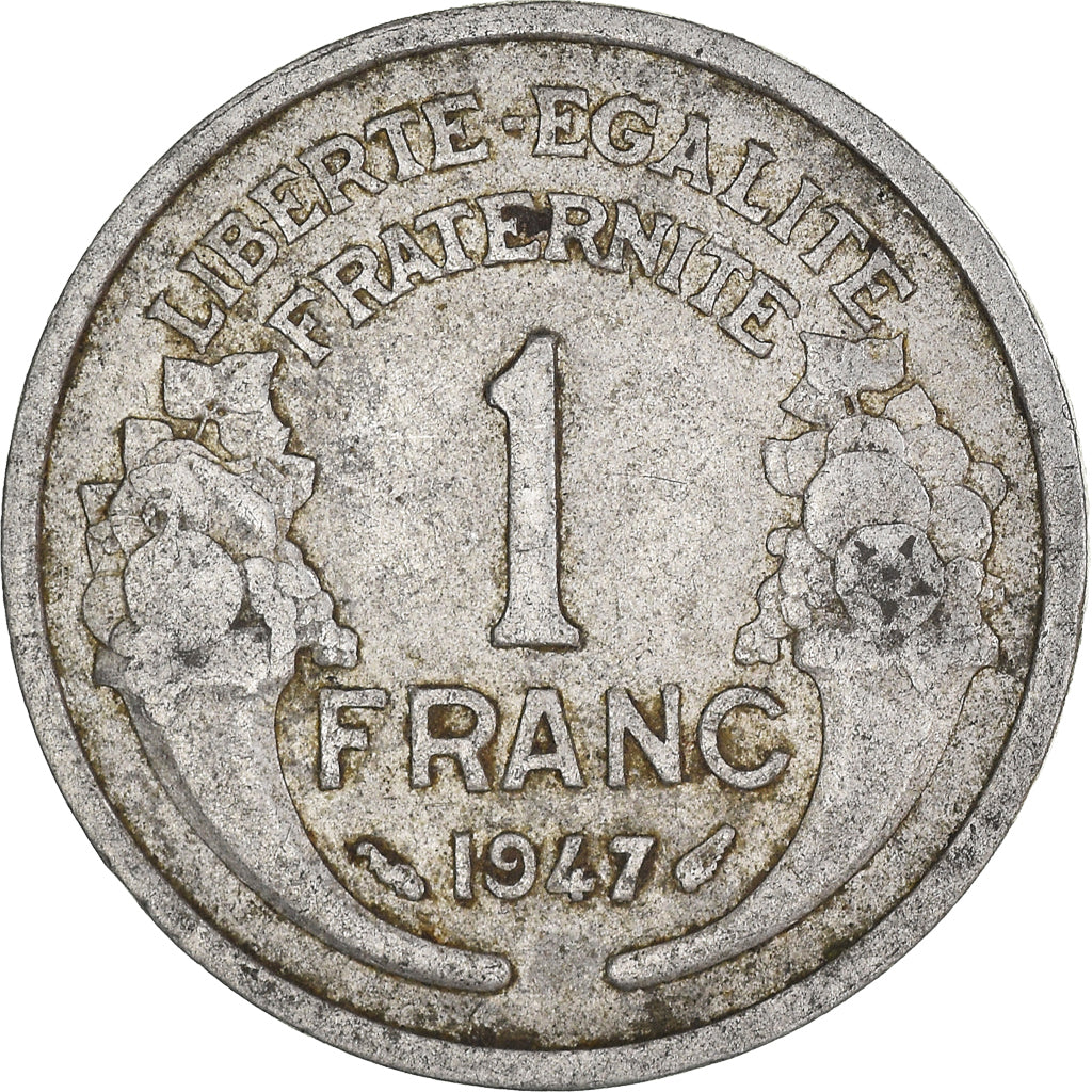 Monnaie, France, Franc, 1947