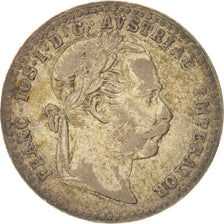 Österreich, Franz Joseph I, 10 Kreuzer, 1870, VF(30-35), Silver, KM:2206