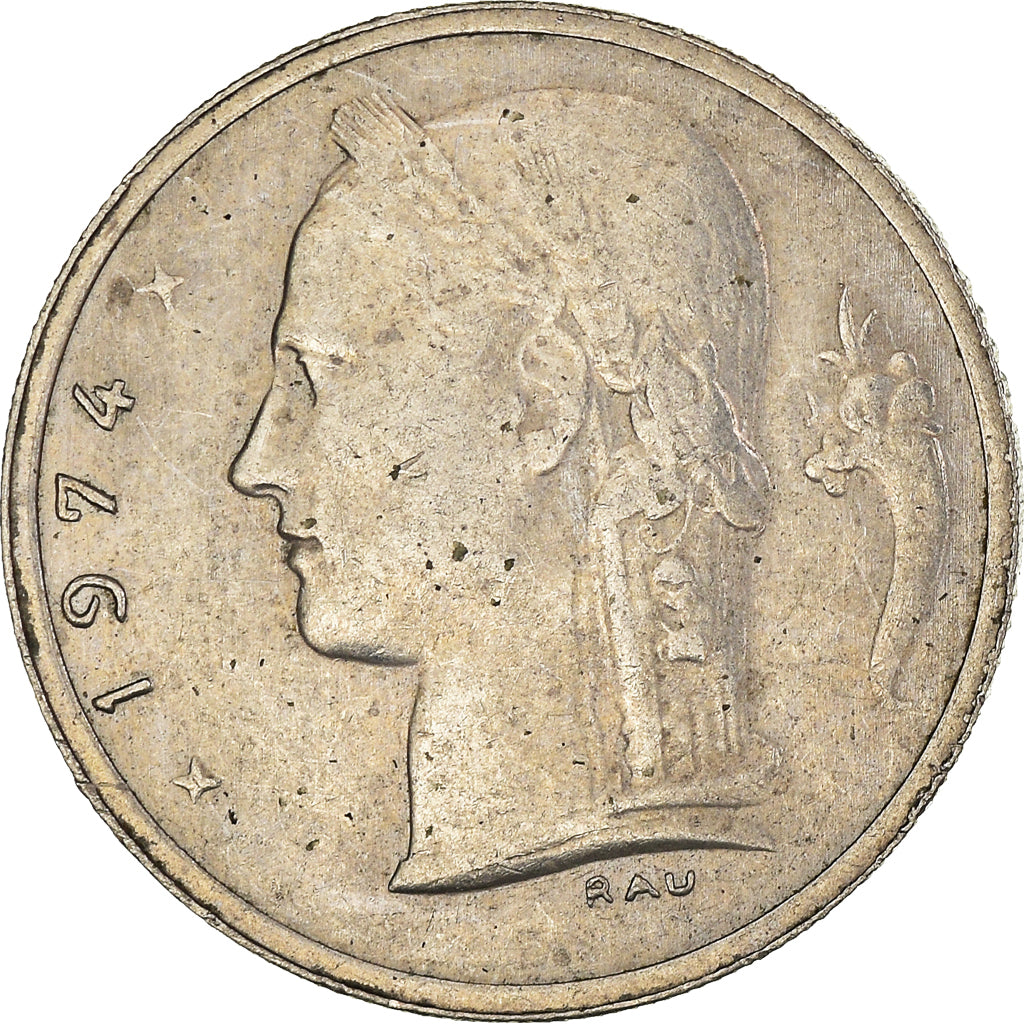 Coin, Belgium, Franc, 1974