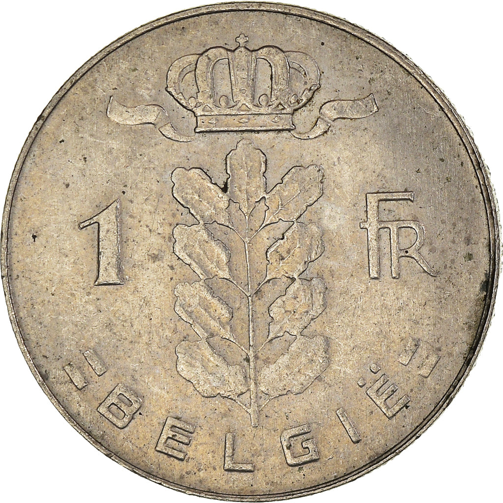 Coin, Belgium, Franc, 1974