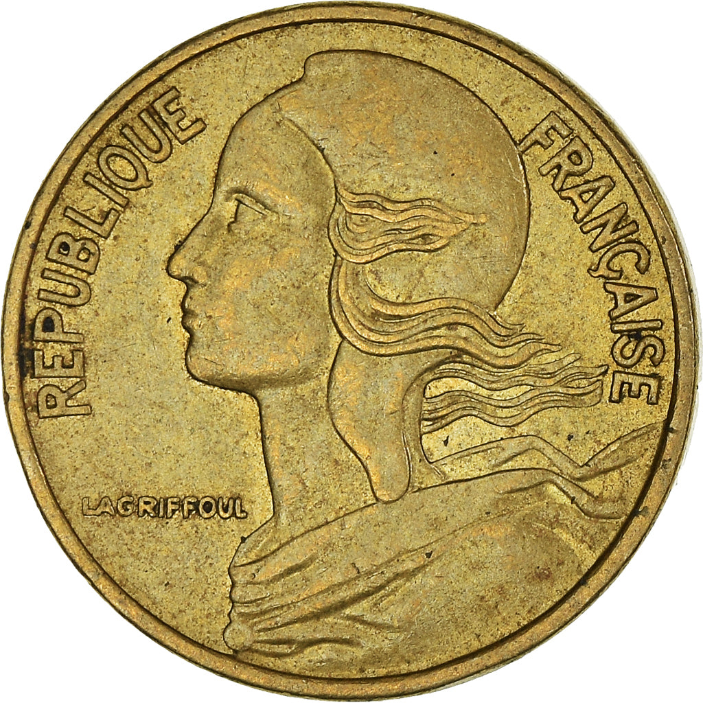 Moeda, França, 5 Centimes, 1979