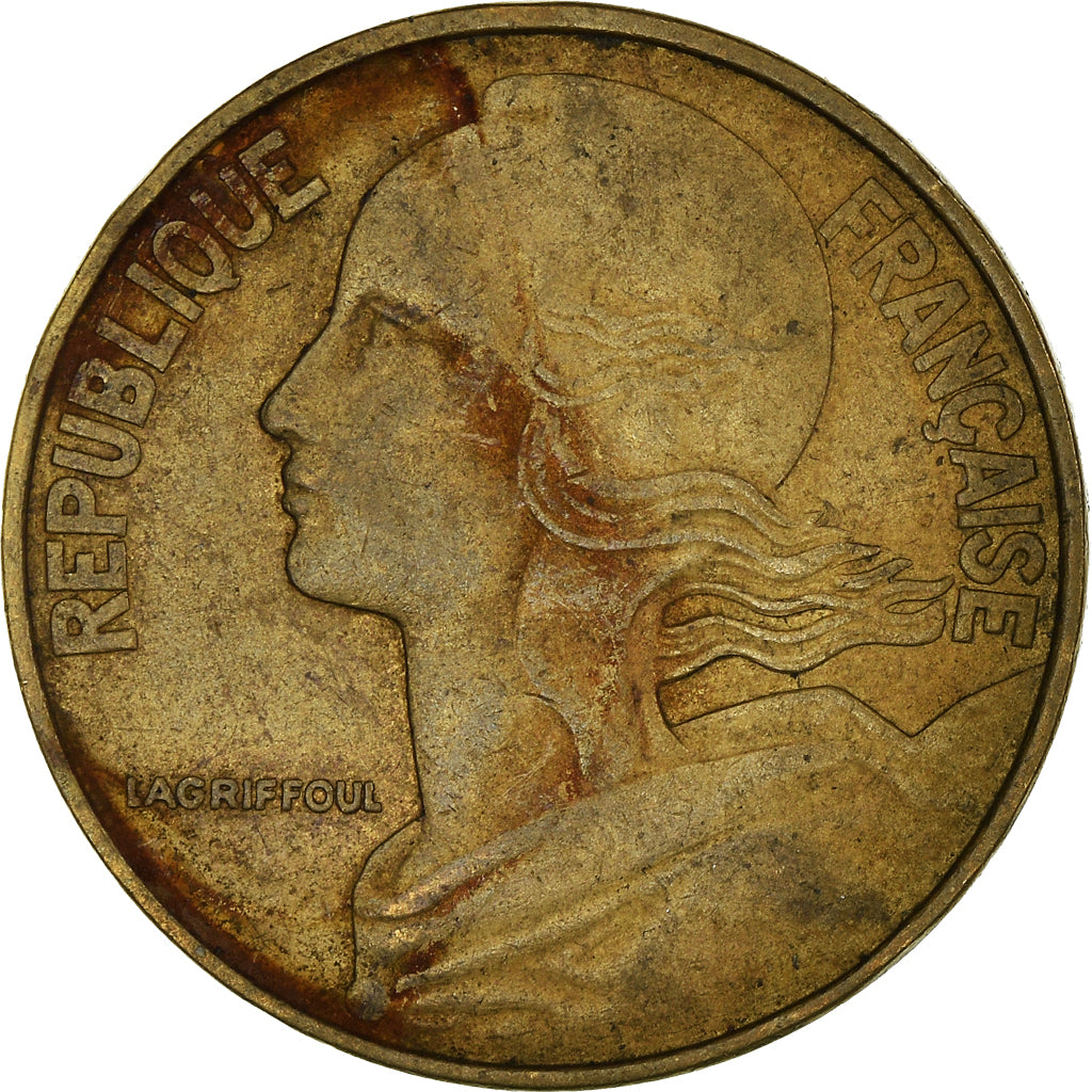 Munten, Frankrijk, 20 Centimes, 1981