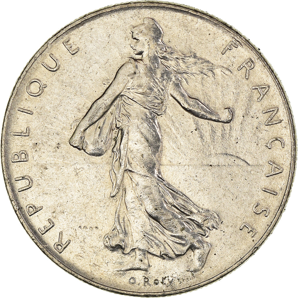 Moneta, Francia, Franc, 1976