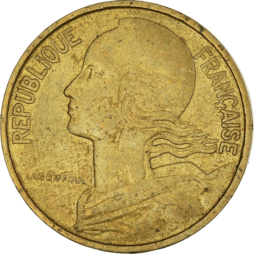 Münze, Frankreich, 10 Centimes, 1967