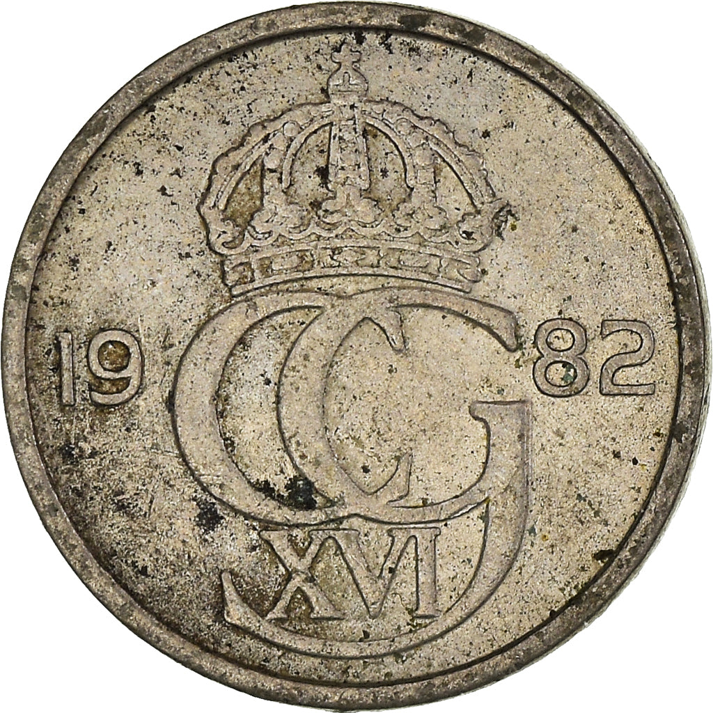 Münze, Schweden, 10 Öre, 1982