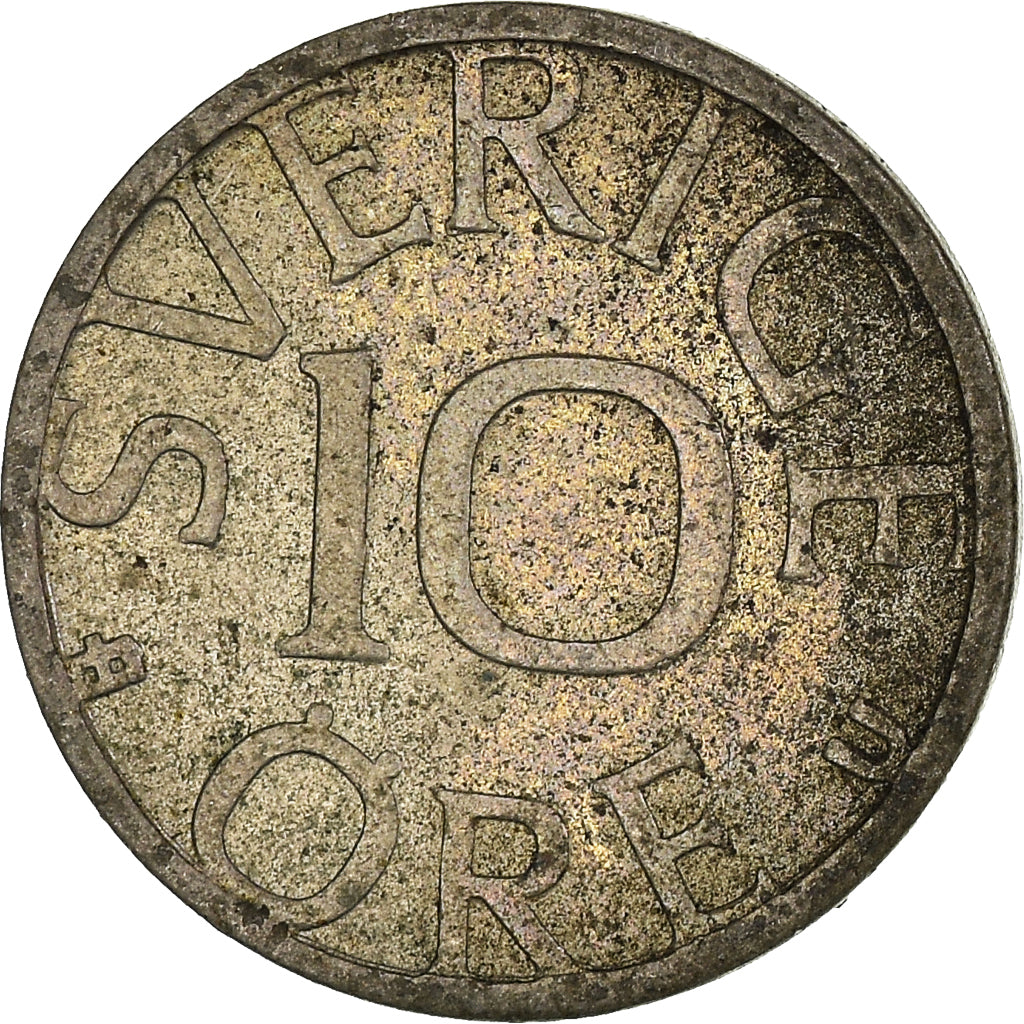 Münze, Schweden, 10 Öre, 1982