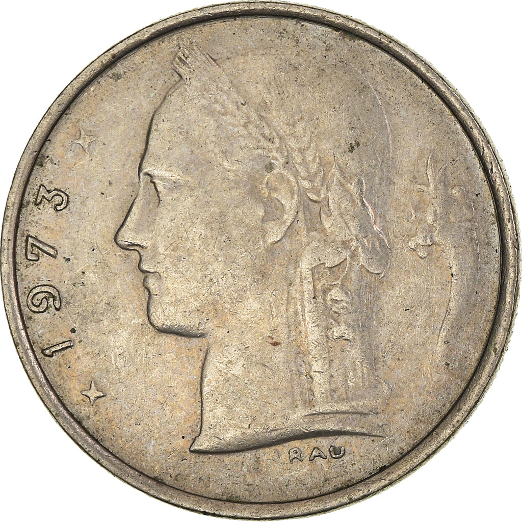 Coin, Belgium, Franc, 1973