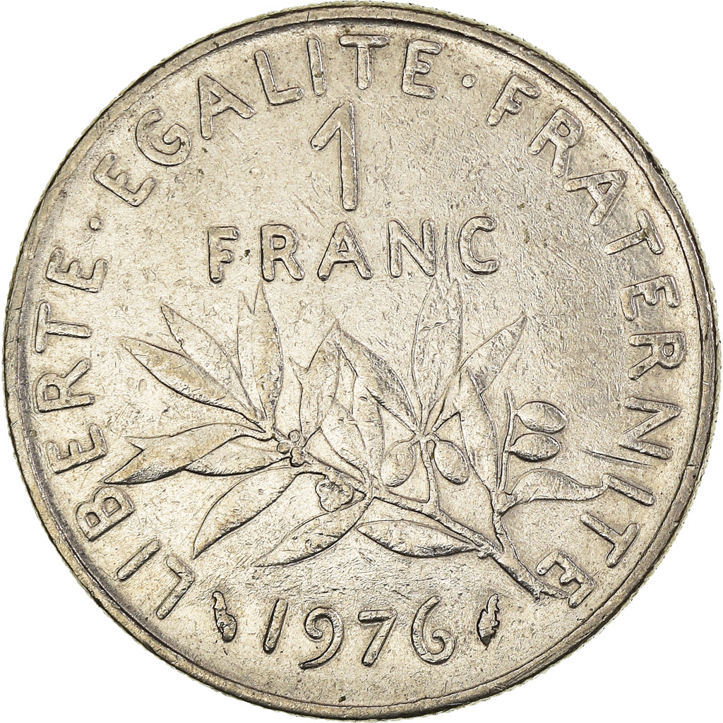 Munten, Frankrijk, Franc, 1976