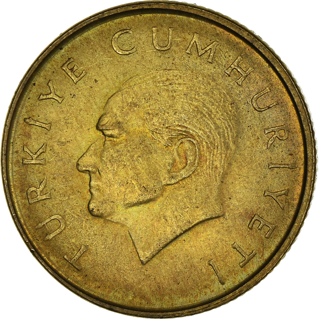 Coin, Turkey, 100 Lira, 1990
