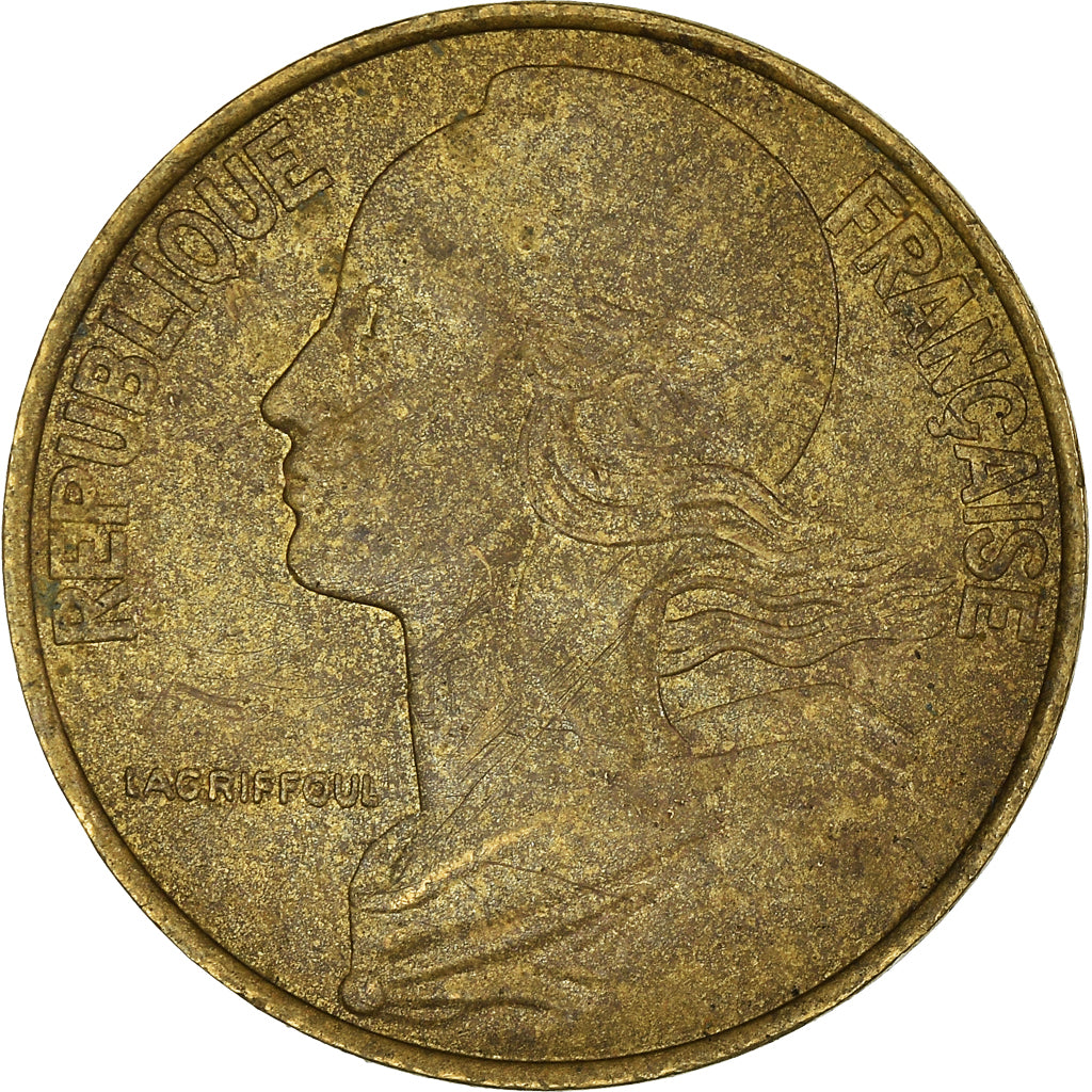 Moeda, França, 20 Centimes, 1996