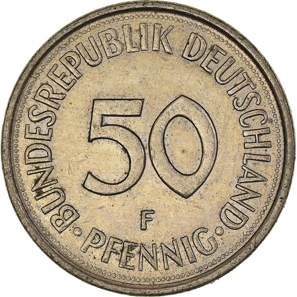 Munten, Federale Duitse Republiek, 50 Pfennig, 1979