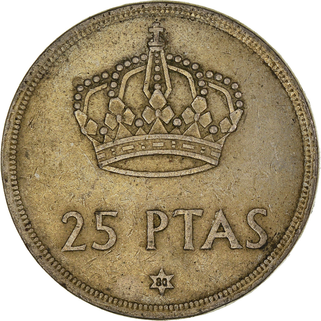 Coin, Spain, 25 Pesetas