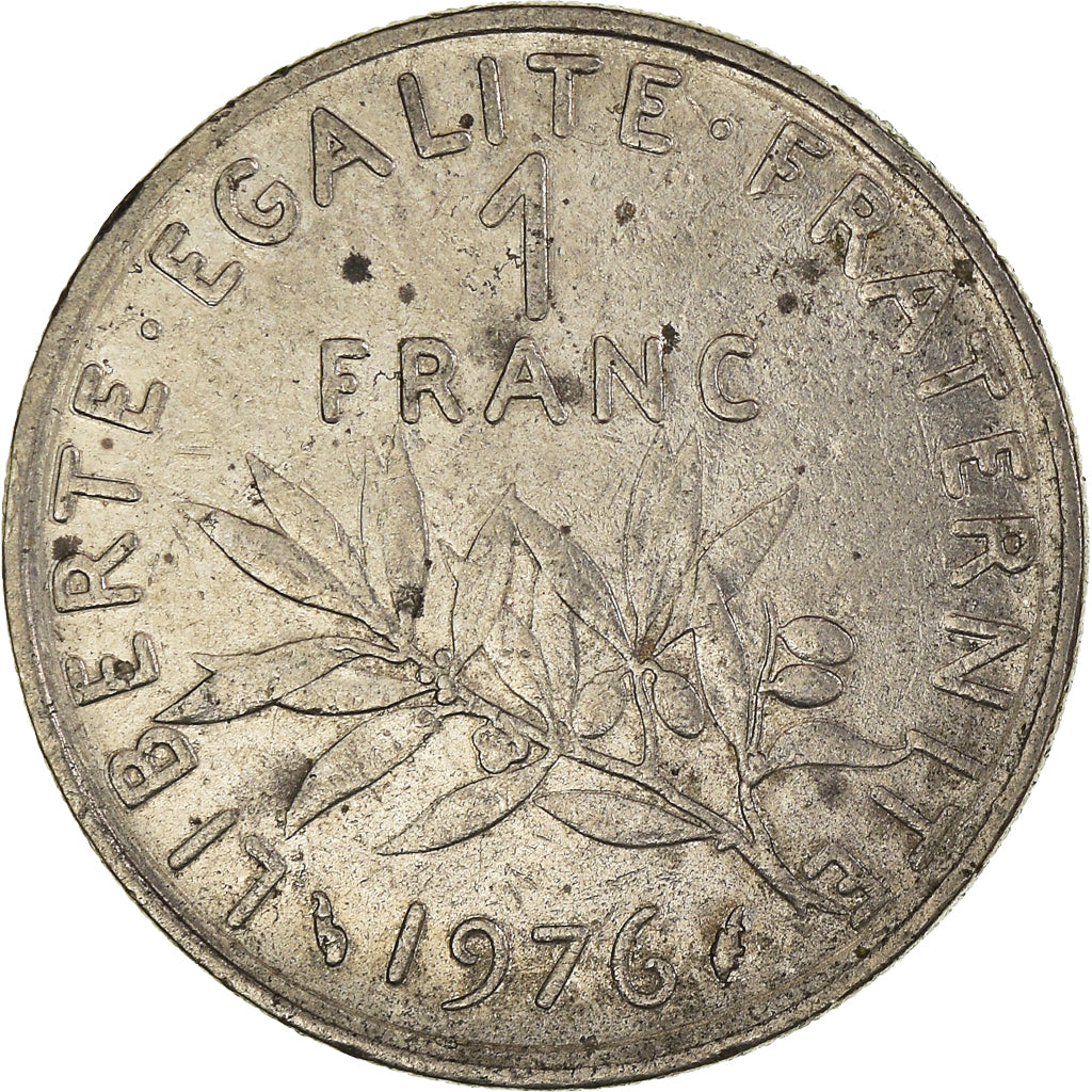 Coin, France, Franc, 1976