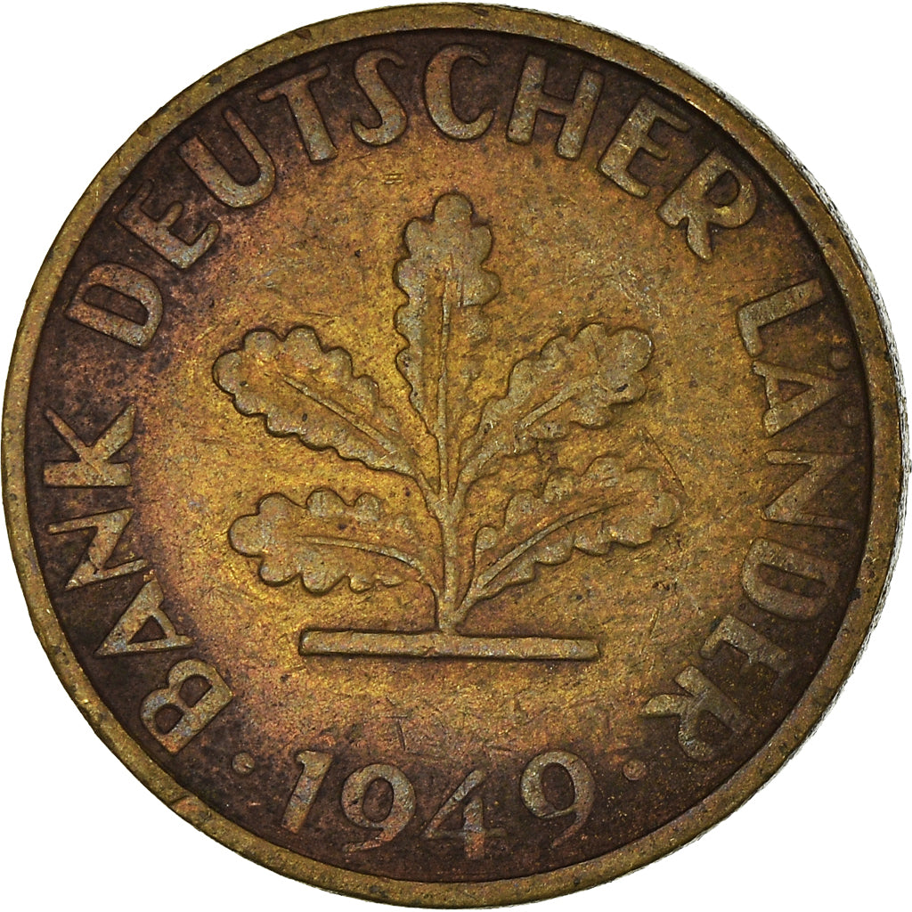 Monnaie, République fédérale allemande, 5 Pfennig, 1949